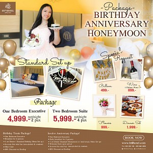 Birthday, Honeymoon, Anniversary, Package