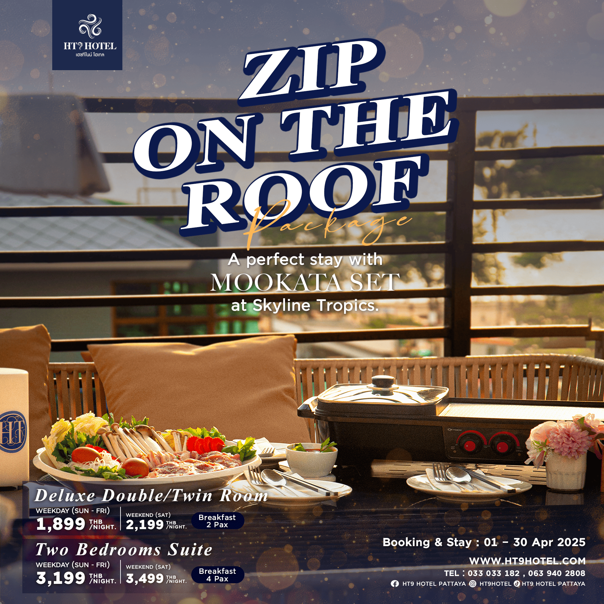 Zip on the roof Package